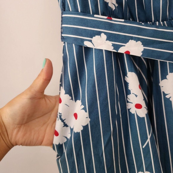 Modcloth Instant‎ Energy Faux Wrap Midi Dress Size 6 NWT - Picture 6 of 12